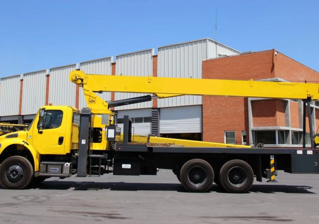 Alquiler de grúas autocargables