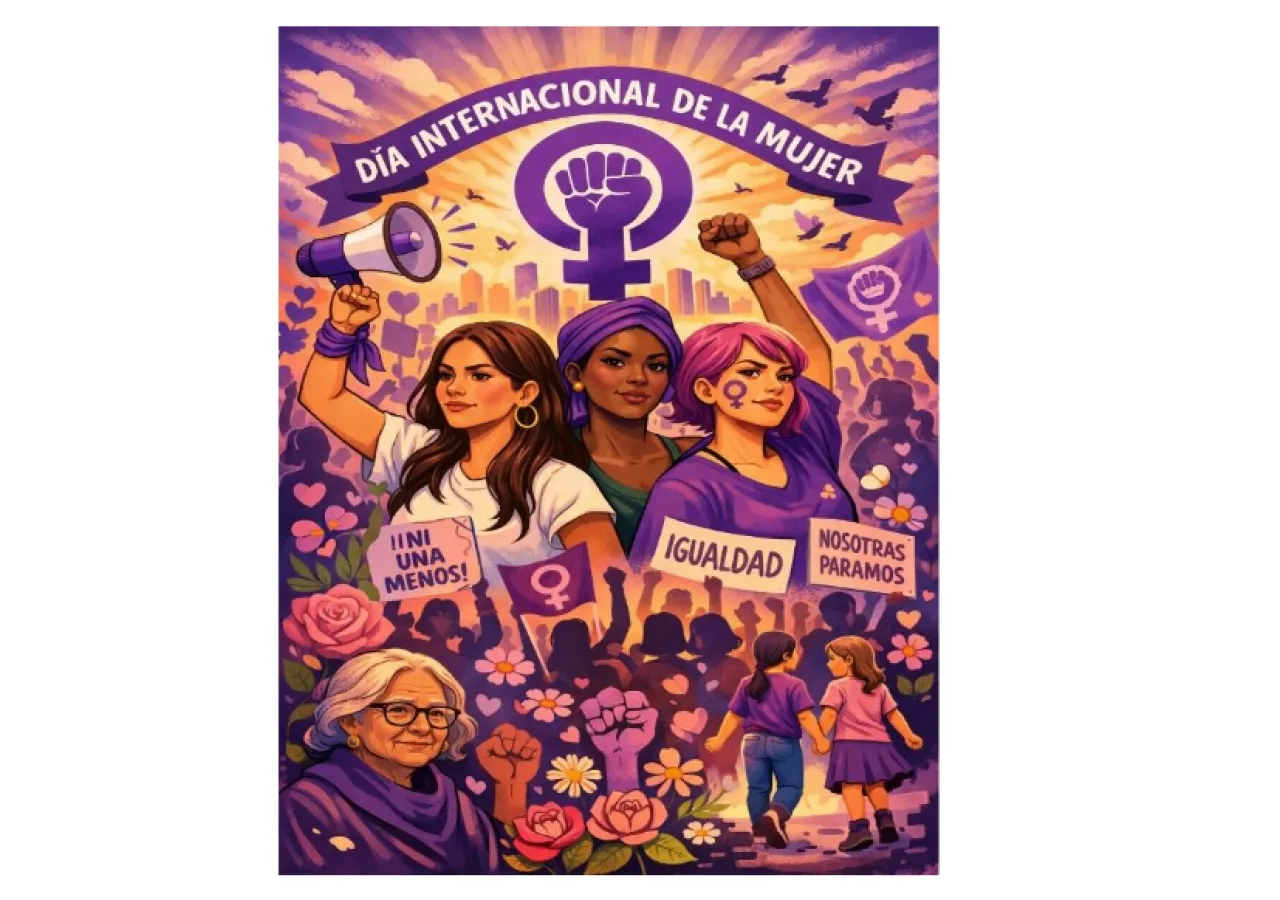 DOMINGO 8 DE MARZO ES EL DÍA INTERNACIONAL DE LA MUJER